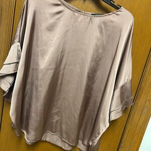 MARC JACOBS Satin top (dusty pink/mauve)